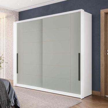 Imagem de Guarda Roupa 180,1cm com 2 Portas de Correr e 2 Gavetas 240844 Lisboa 