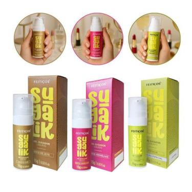 Imagem de Sugalik Gel Sugador Vibra Pulsa Esquenta Gela Feitiços, Pistache