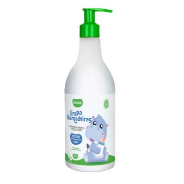 Imagem de Limpa Mamadeira Desengordurante Orgânico Detergente Para Mamadeira de Bebê Bioclub 300ml