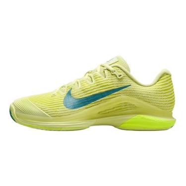 Imagem de Nike Tênis feminino Vapor 12 Premium Hard Court (HF7834-300, verde luminoso/alta tensão/branco/azul-petróleo), Verde luminoso/alta tensão/branco/azul-petróleo mineral, 37