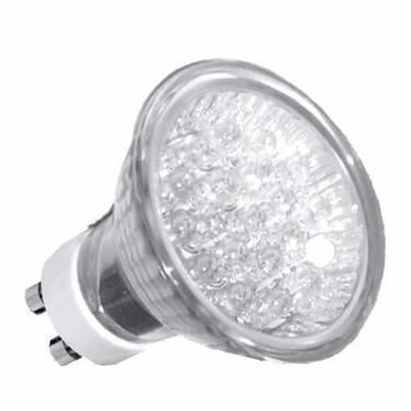 Imagem de Lâmpada Dicróica Mr16 Led Gu10 1W 18 Leds 220V Cor Da Luz Branco Quente