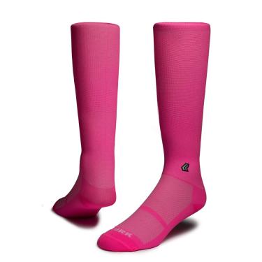 Imagem de Meia Performance Cano Longo Rosa Neon Tamanho: (37-42)