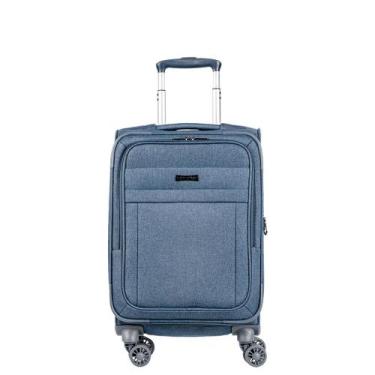 Imagem de Mala Viagem Bordo Expansível Porta Notebook Roda 360 Sestini, Azul