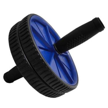 Imagem de Rodas Abdominais AB WHEEL Colorido com Tapete CBR01068 - COMMERCE BRAS