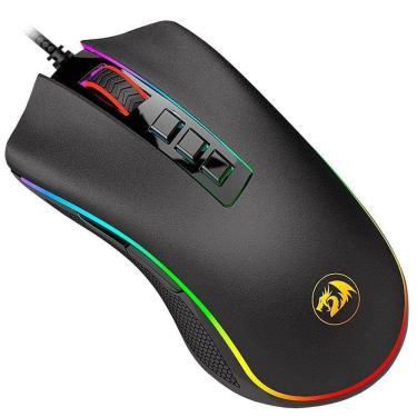 Imagem de Mouse Gamer Redragon Cobra, 10000Dpi, Chroma, Preto - M711