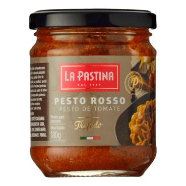 Imagem de Molho Pesto Rosso Tomate Trufado La Pastina 180g