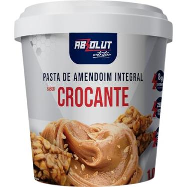 Imagem de Absolut Nutrition, Pasta de amendoín, adoçado com stévia, Crocante, 1 kilo