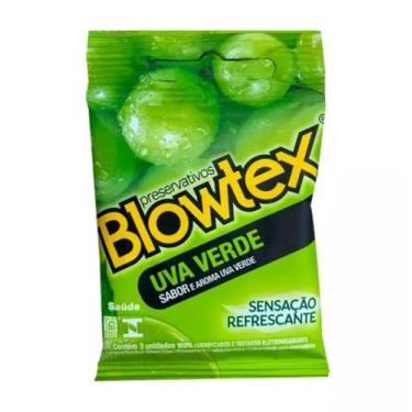 Imagem de Preservativos Sabor e Aroma Uva Verde Sensação Refrescante 3 Unidades 