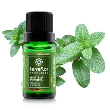 Imagem de Óleo Essencial de Hortelã Pimenta 100% Puro Natural e Vegano 10ml Terra Flor