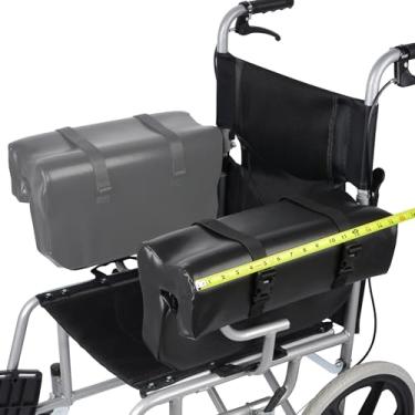 Imagem de Lamborsafe Calha de braço de suporte lateral de 40,6 cm L para cadeira de rodas, almofada ajustável para pacientes com AVC e idosos para aliviar a pressão e ajustar a postura, fácil de limpar e