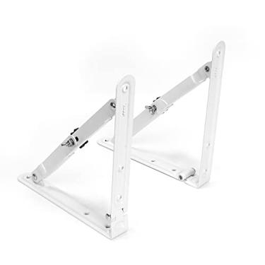 Imagem de 1 conjunto de suportes ajustáveis para painel solar dobrável portátil (suporte pequeno) para férias ao ar livre, casa, trailer, barco, sistema fora da grade