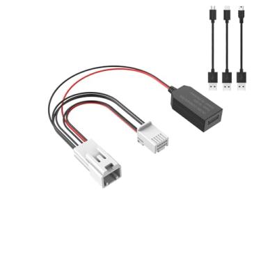 Imagem de OthoKing Adaptador de alimentação Dashcam para veículos Mazda selecionados - Compatível com CX5, CX9 e mais 2017+ - Conecta-se ao espelho retrovisor - Fonte de alimentação USB integrada