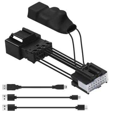 Imagem de FBULWSEC Adaptador de alimentação Dashcam 16 pinos Dashcam (16 pinos tipo A) para veículos Ford - compatível com F150, Bronco, Explorer, Mustang e mais