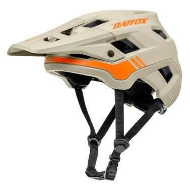 Imagem de BATFOX Capacete de bicicleta, capacete de mountain bike para homens mulheres adultos jovens (cáqui, GG (61-63 cm))