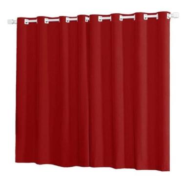 Imagem de Cortina Oxford 3,00 x 2,50 Para Sala Quarto Escritório Inibe a Clarida