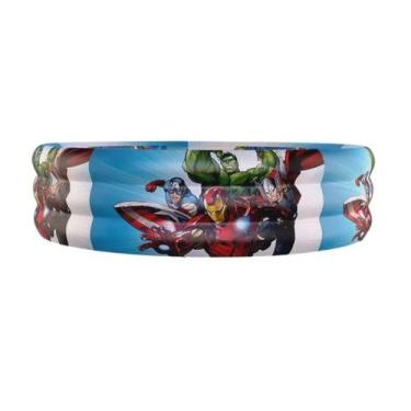 Imagem de Piscina Avengers 97x20cm 130 litros - ETITOYS
