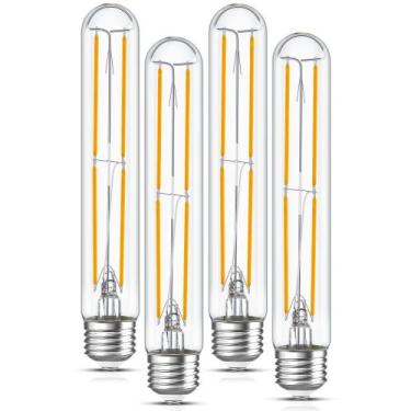 Imagem de Lâmpada Sphoon Tubular T10 LED 6W 2700K 600lm E26, pacote com 4