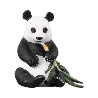 Imagem de Figuras De Ação Kawaii Panda Em PVC, Modelos De Animais De Simulação S