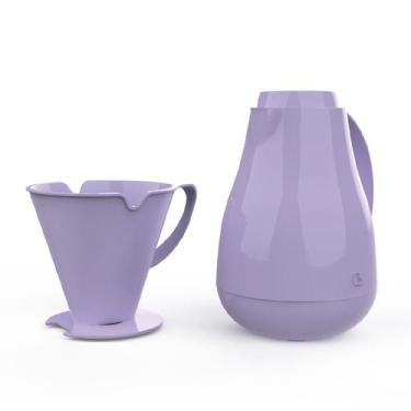 Imagem de Bule Sonetto 1L Lavanda + Suporte para Filtro de Café - Soprano