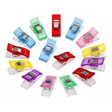 Imagem de Kit 30 Mini Prendedor Tecido Clip Alinhava Costura Patchwork - berto i