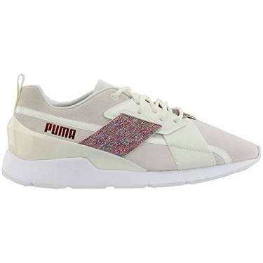 Imagem de PUMA Muse feminino, Marshmallow-puma branco, 7.5