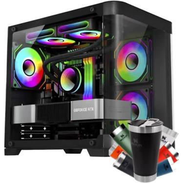 Imagem de Computador cpu PC Gamer Aquario, i5 Quarta Geração, 16GB, GeForce GTX 