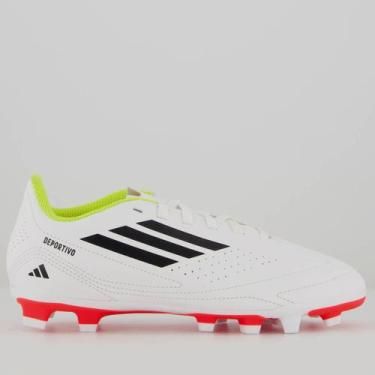 Imagem de Chuteira Adidas Deportivo III Campo Juvenil Branca, 31