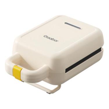 Imagem de Mini Sanduicheira Elétrica Grill Gaabor Antiaderente 600w Cor Branco, 