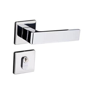 Imagem de Fechadura Pado Concept 419 Externa Cromada 40Mm Com Cilindro