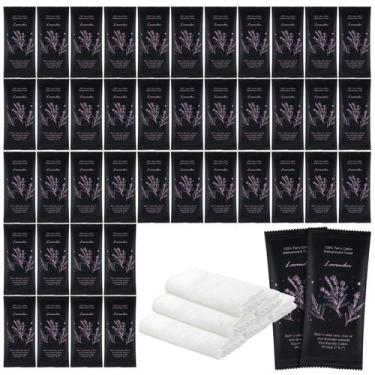 Imagem de Moist Towelettes, Towel Services, refresco, aroma de lavanda - twoworl