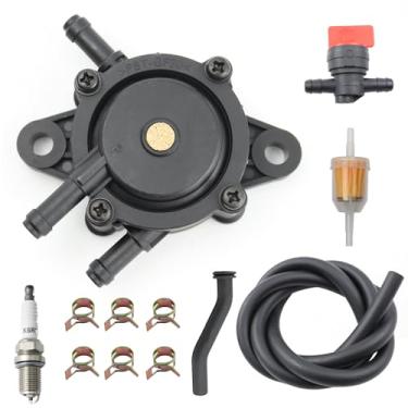 Imagem de Kit de bomba de combustível 808656 para substituição Intek Extended Life V-Twin para 18-26HP Kohler 24 393 04-S 24 393 16-S Substituição para cortadores de grama Kawasaki 49040-7001