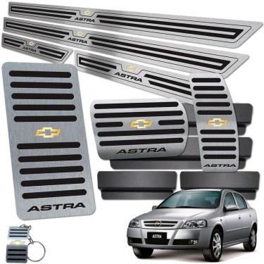 Imagem de Descanso Soleira Pedaleira Automático Preto Astra 4 Portas