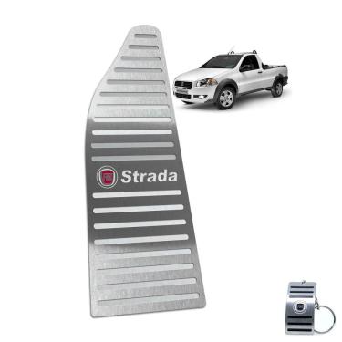 Imagem de Descanso De Pé Em Aço Inox Fiat Strada 2009 A 2020