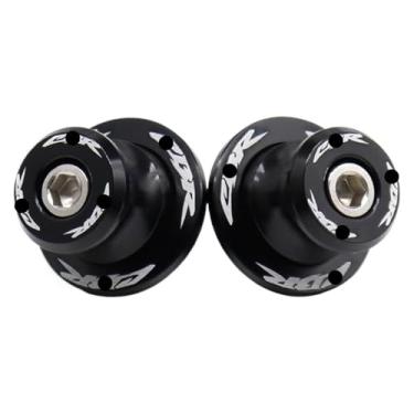 Imagem de BYYINGSUS Parafuso de suporte de motocicleta M8 bobinas deslizantes compatíveis com CBR 600RR 1000RR CBR954RR 900RR CBR250R CBR600RR CBR1000RR 2004-2019 (preto)
