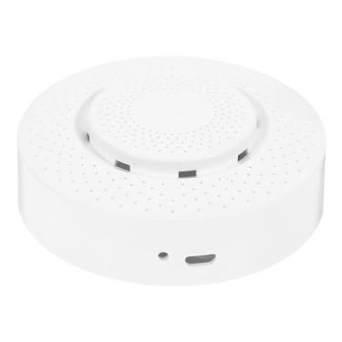 Imagem de SOLUSTRE Caixa de alarme de incêndio de teto, capa protetora, detector de substituição, fácil de instalar, caixa protetora para detectores