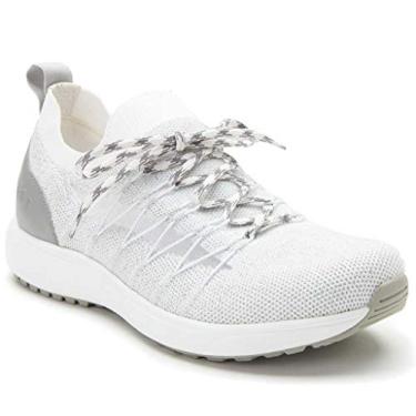Imagem de Tênis de caminhada feminino TRAQ BY ALEGRIA Synq 2 Smart, Prata, 7
