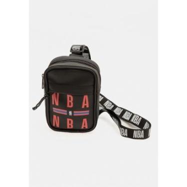 Imagem de Bolsa NBA Shoulder Bag Estampada Masculino-Masculino