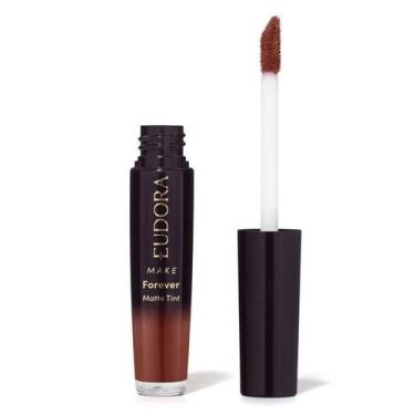 Imagem de Batom líquido matte tint Eudora Make Forever, Nude Icônico