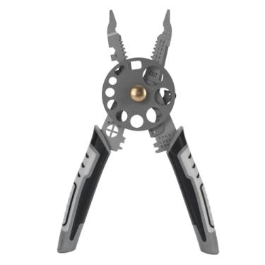 Imagem de Descascador de fios profissional de alta eficiência ferramenta multifuncional de descascador de cabos para eletricistas e entusiastas de bricolagem Cabo de borracha ergonômico Ni