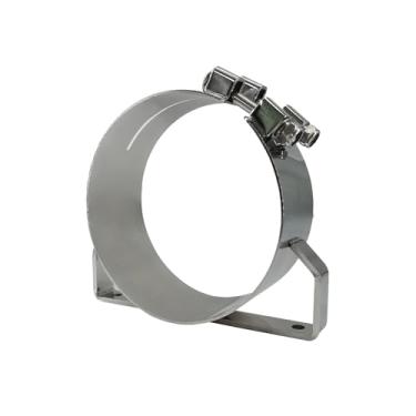 Imagem de ZUVELLO Braçadeira de escape de banda larga de aço inoxidável de 15 cm adequada para caminhões Freightliner Kenworth Peterbilt