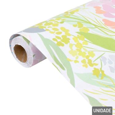 Imagem de Papel de Parede 45cm X 5m Flores - Tudo em Caixa