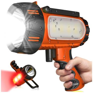 Imagem de Lanterna Recarregável Super Brilhante 2025, Lanterna de Mão com Alta Luminosidade, Luz de Foco de Grande Capacidade para Uso Externo