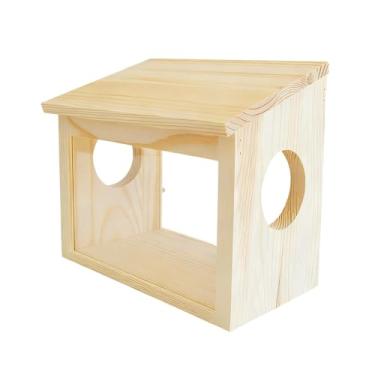 Imagem de Generic Caixa de Brinquedo para Animais de Estimação Pequena Hamster House Caixa de Escavação Visível para Hamsters para Lemingues