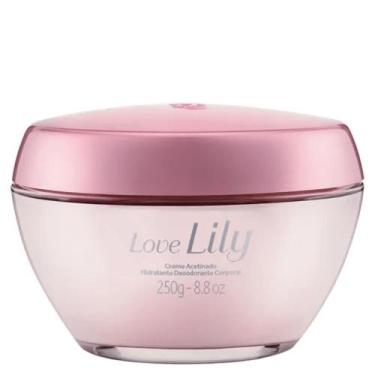 Imagem de Creme Acetinado Desodorante Hidratante Corporal Love Lily 250g - O Bot
