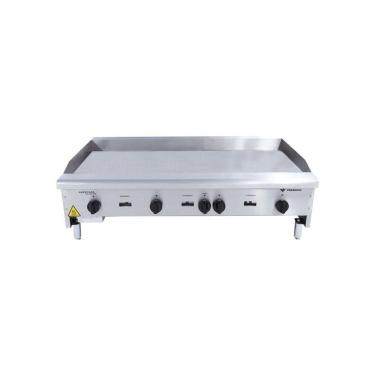 Imagem de Chapa Americana Lisa Inox Gás 120 Cm Cg120 - Venâncio