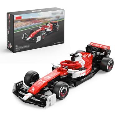 Imagem de YYC 1:24 Racing Car Model Building Kit for Alfa Remeo F1 C42, Formula 1 Collectible Construction Set with 340 Pcs Bricks, Wide Gear, Brithday Gift for Adult, Red