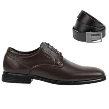 Imagem de Kit Sapato Ferracini Concept Fly Masculino + Cinto-Masculino