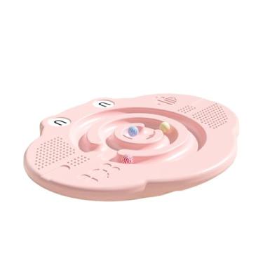 Imagem de simhoa Prancha de Equilíbrio Infantil com Bola de Equilíbrio para Exercícios e Exercícios Sensoriais - Ideal para Crianças de 3 a 12 Anos - Parque, Rosa