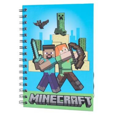 Imagem de Minecraft Caderno A5, multicolorido, tamanho único