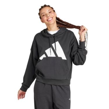 Imagem de Moletom Adidas Capuz Essentials Big Logo French Terry Loose Feminina-Feminino